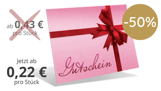 Gutschein-Klappkarten "pink surprise"