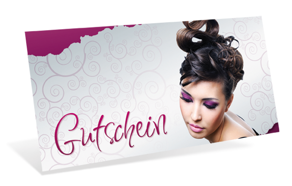 Gutscheinkarte Classic "curly sue"