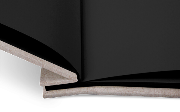 Portraitalbum Trend-Line, Format 19 x 17 cm, ohne Bildausschnitt, Schwarz Portraitalbum Trend-Line, Format 19 x 17 cm, ohne Bildausschnitt, Schwarz