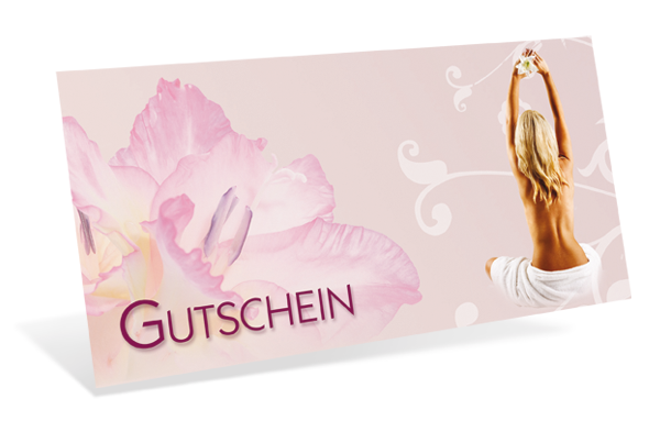 Gutscheinkarte Classic "Wohlbefinden"