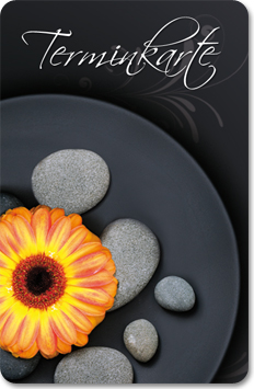 Terminkarte "Steingerbera" Terminkarte "Steingerbera"