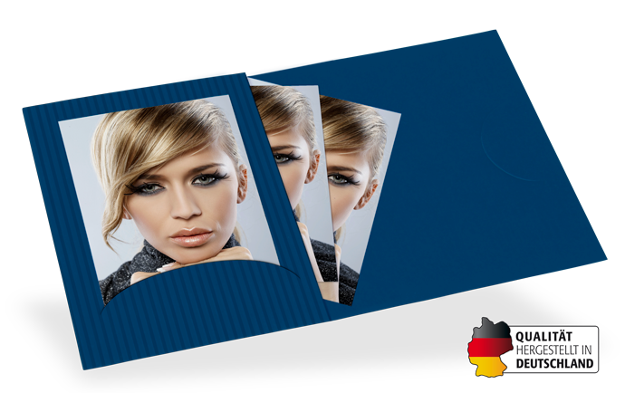 Passbildmappe für Fotos