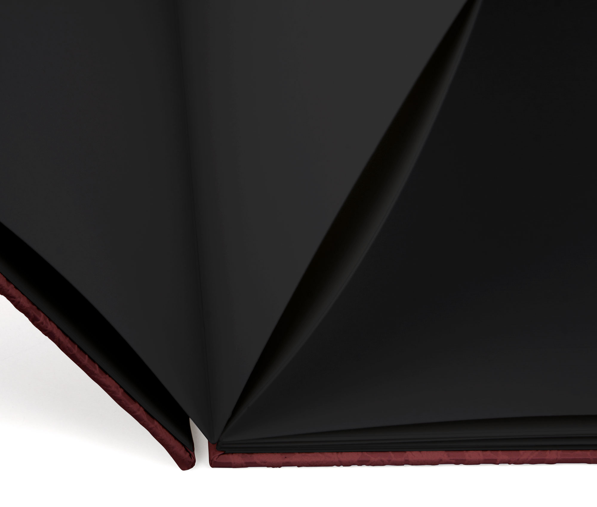 Leporello-Mappe 19 x 25 cm, Leinen Schwarz, für Bildformate 15 x 20 cm, ohne Fensterstanzung Leporello-Mappe 19 x 25 cm, Leinen Schwarz, für Bildformate 15 x 20 cm, ohne Fensterstanzung