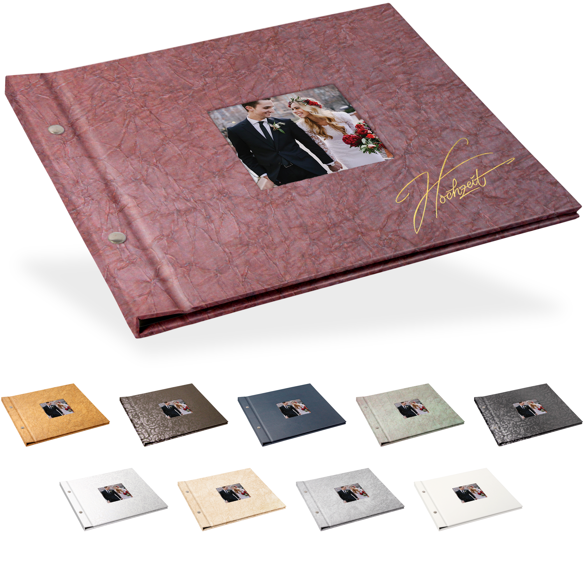 TAD-LS-2825-PARE Portraitalbum Comfort-Line 28 x 25 cm, Schwarz, mit Bildausschnitt Portraitalbum Comfort-Line 28 x 25 cm, Schwarz, mit Bildausschnitt