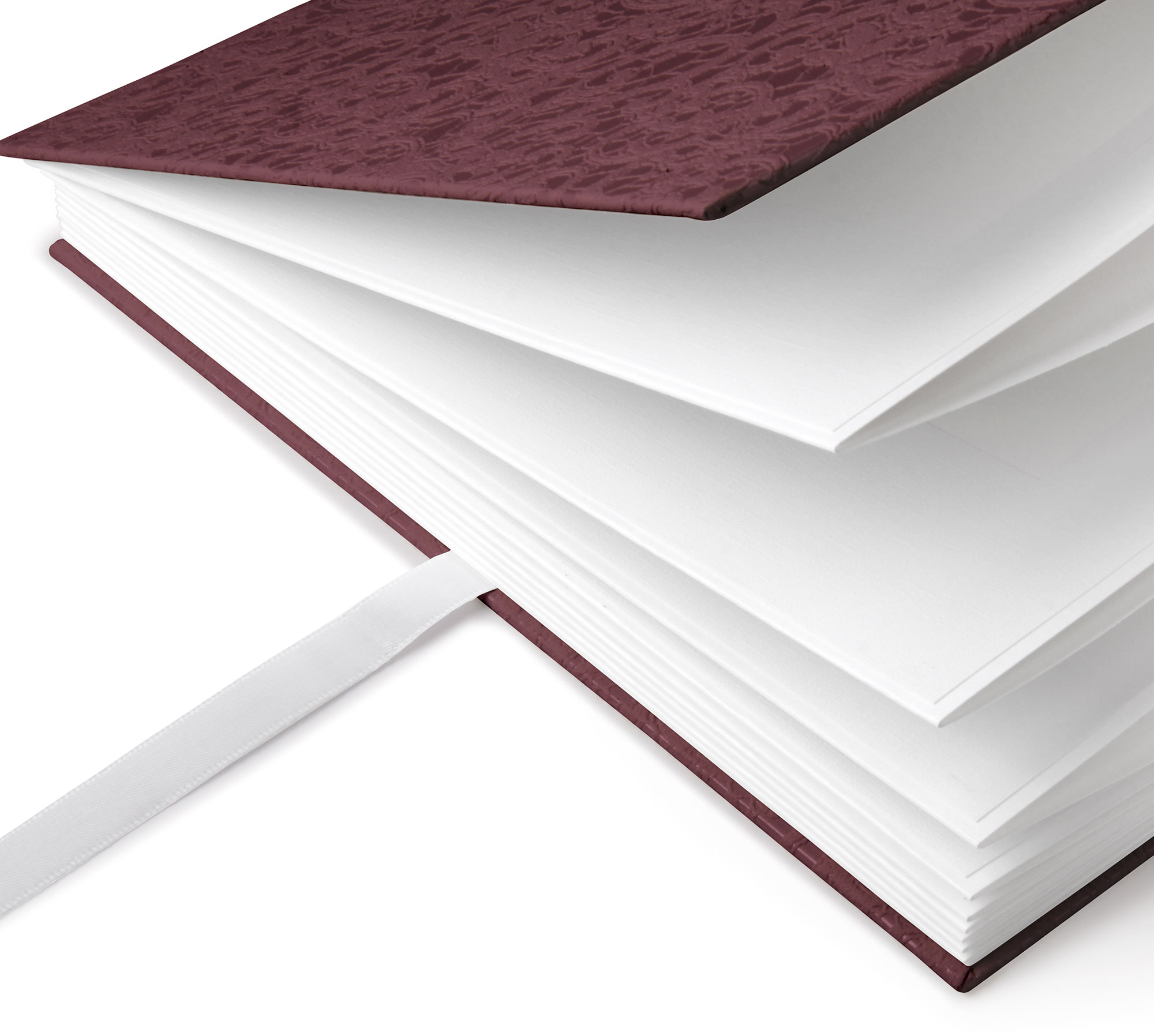 Leporello-Mappe 16 x 21,5 cm, Leinen Weiß, für Bildformate 13 x 18 cm, ohne Fensterstanzung Leporello-Mappe 16 x 21,5 cm, Leinen Weiß, für Bildformate 13 x 18 cm, ohne Fensterstanzung