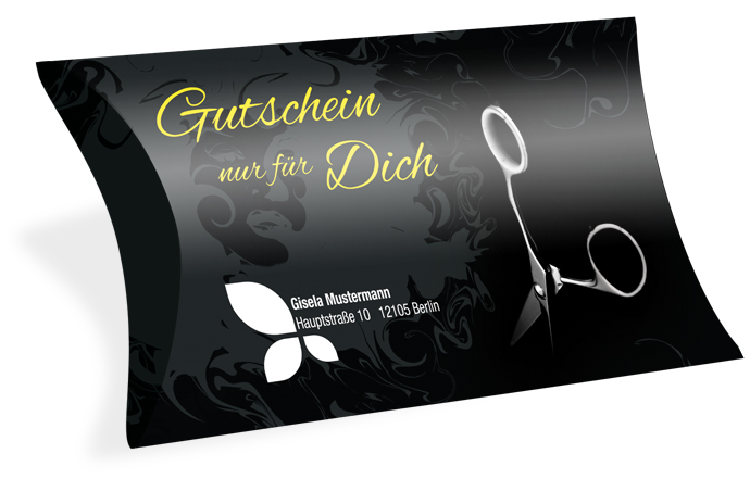 1231010226 Gutscheinkarte Etui "Schnippschnapp" individuell Gutscheinkarte Etui "Schnippschnapp" individuell