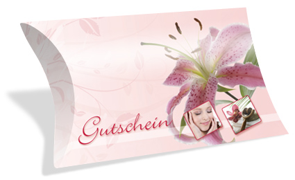1232010103 Gutscheinkarte Etui "natürlich Schön" Gutscheinkarte Etui "natürlich Schön"