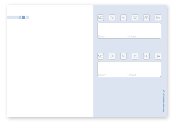 Terminzettel Classic #2.2 Terminzettel Classic #2.2