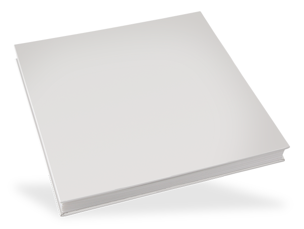 Leporello-Mappe 25 x 25 cm, ohne Bildausschnitt, Weiß Leporello-Mappe 25 x 25 cm, ohne Bildausschnitt, Weiß