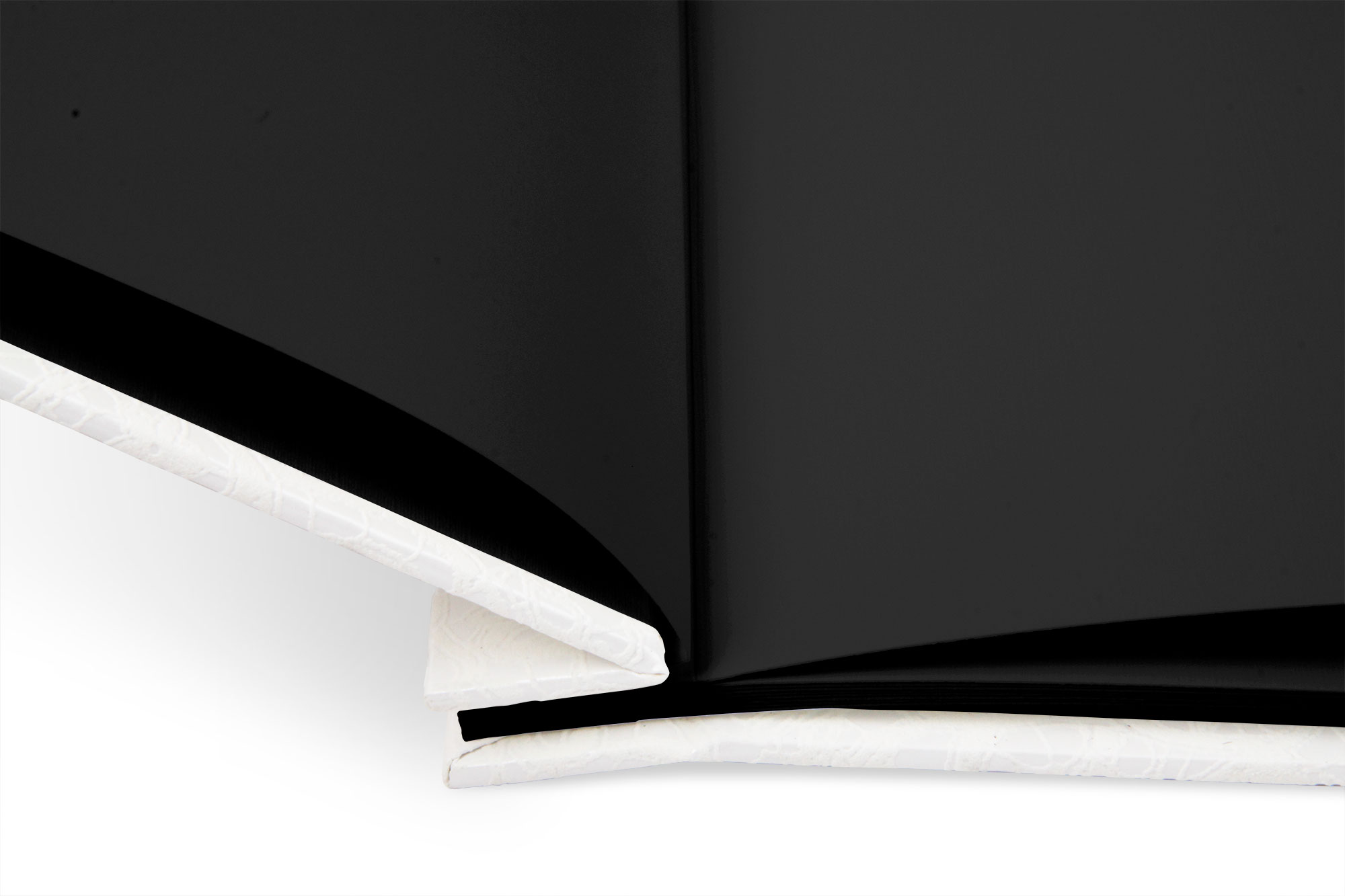 Portraitalbum Trend-Line, Format 29 x 24 cm, mit Bildausschnitt, Schwarz Portraitalbum Trend-Line, Format 29 x 24 cm, mit Bildausschnitt, Schwarz