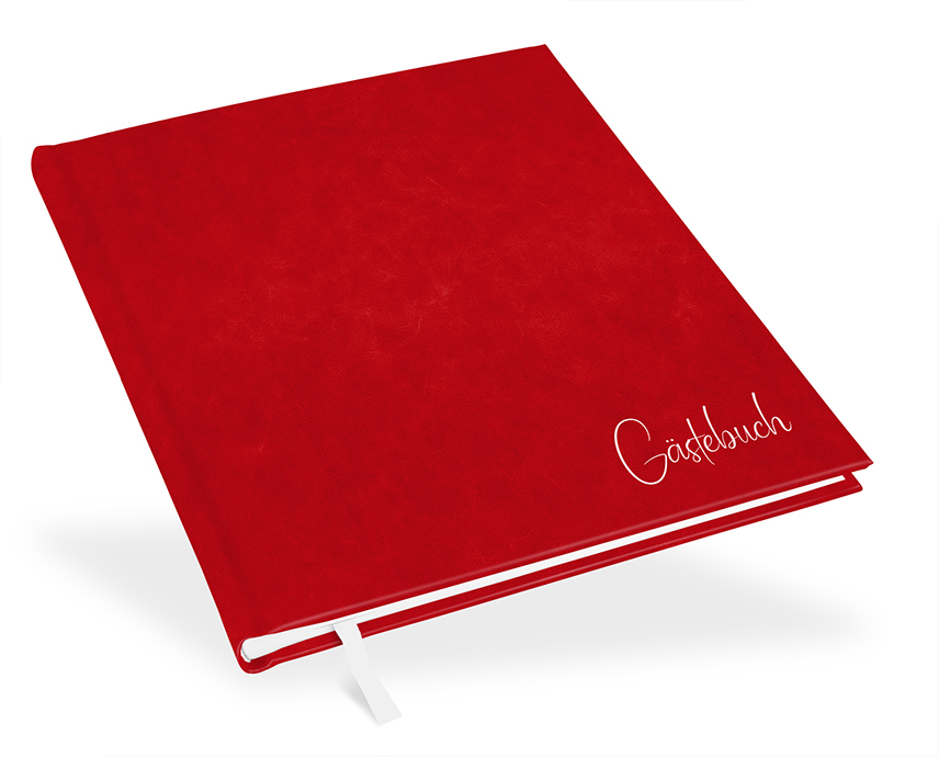 Gästebuch Rot