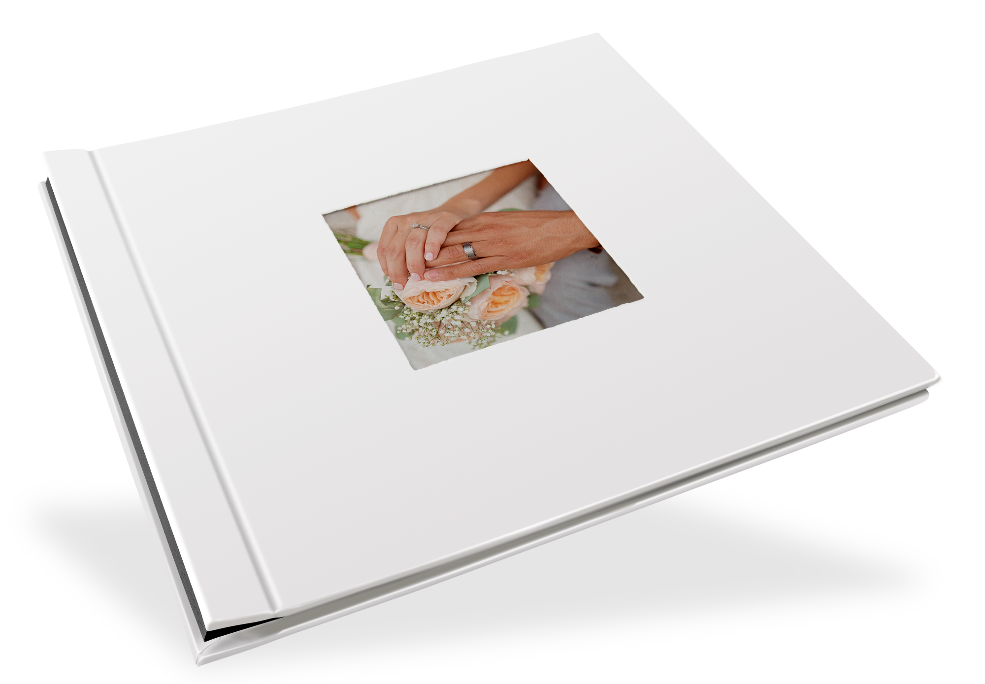 Portraitalbum Trend-Line, Format 34 x 31 cm, mit Bildausschnitt, Schwarz Portraitalbum Trend-Line, Format 34 x 31 cm, mit Bildausschnitt, Schwarz