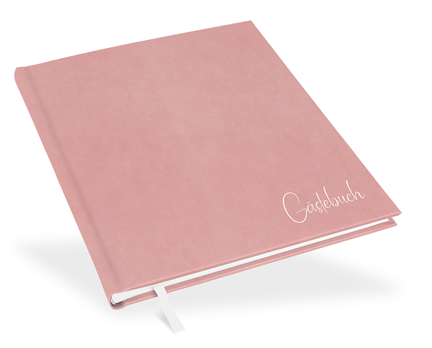 GB-21215-T Gästebuch Taufe Rosa Gästebuch Taufe Rosa