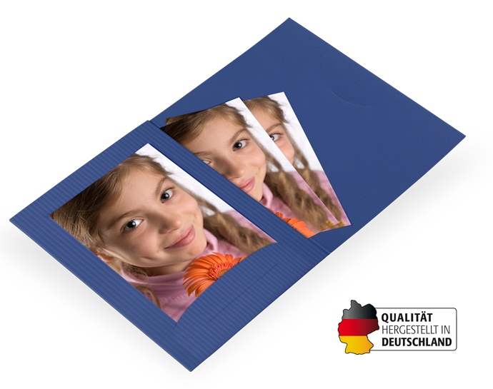Pass- und Bewerbungsbild-Kombimappe