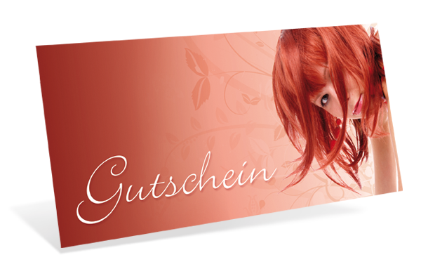 Gutscheinkarte Classic "red angel"